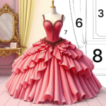 Princess Dress Coloring Book MOD Unlimited Money APKs 1.0.4