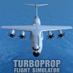 Turboprop Flight Simulator MOD Unlimited Money APKs 1.32